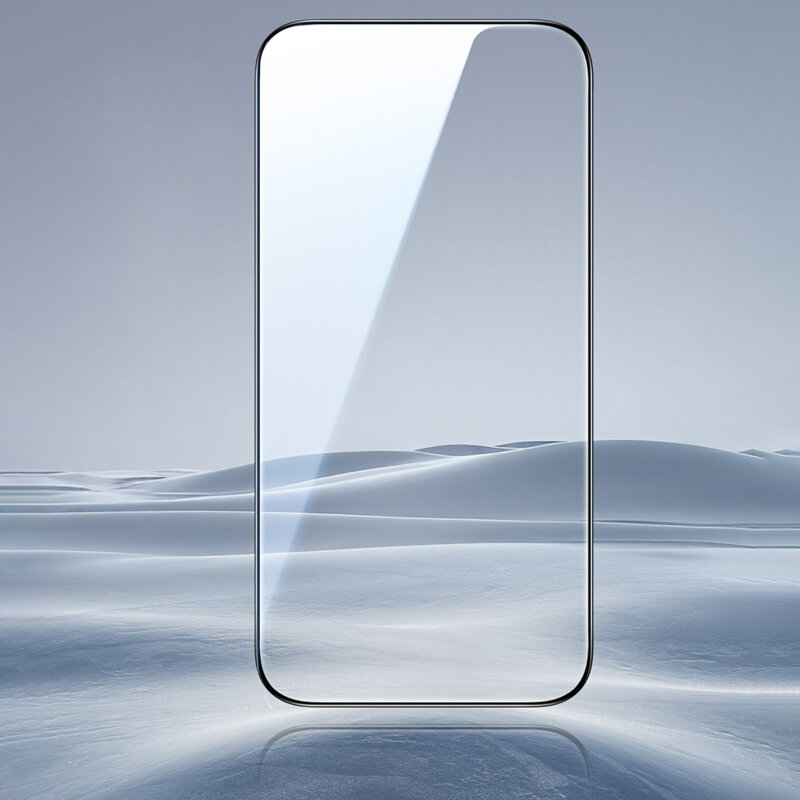 Folie sticla iPhone 16 Pro ESR Tempered GlassUltraFit , negru