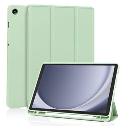 Husa Samsung Galaxy Tab A11 Techsuit Flex Trifold Pen, verde deschis