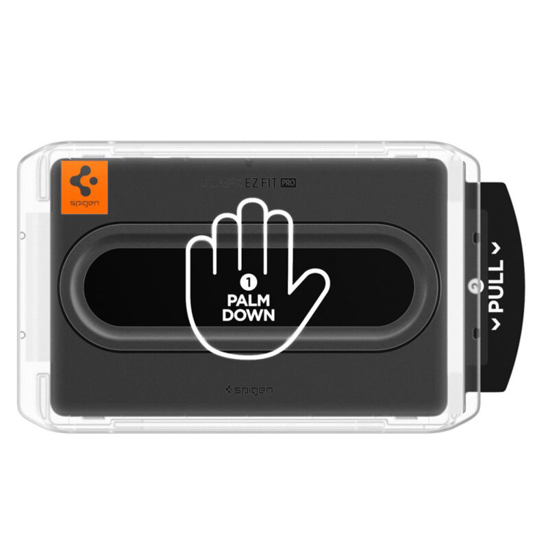 Folie sticla Samsung Galaxy Tab S11 Spigen Glas.t R Ez Fit Pro, transparenta