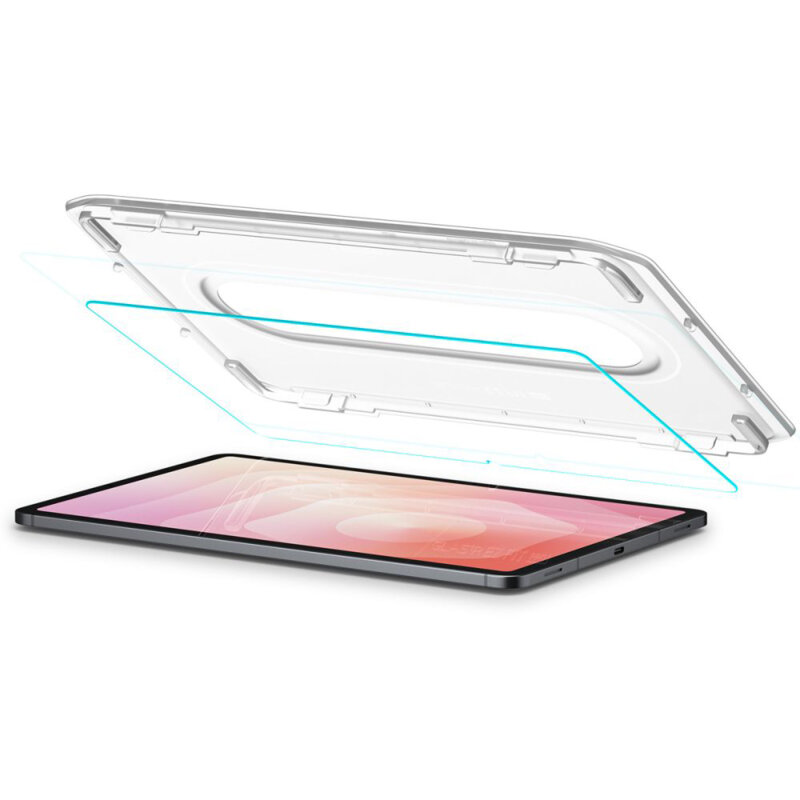 Folie sticla Samsung Galaxy Tab S11 Spigen Glas.t R Ez Fit Pro, transparenta
