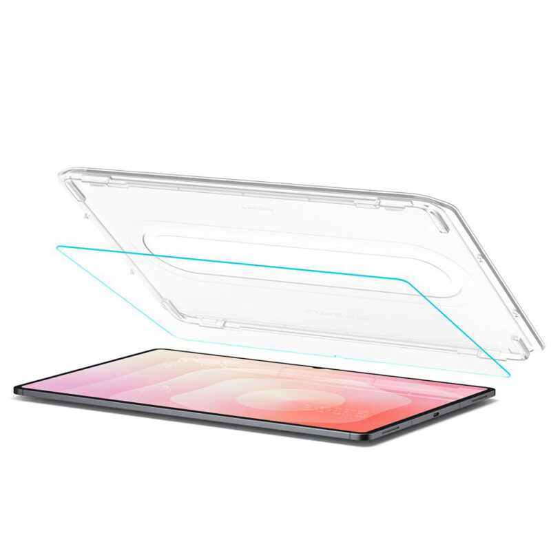 Folie sticla Samsung Galaxy Tab S11 Ultra Spigen Glas.t R Ez Fit Pro, transparenta