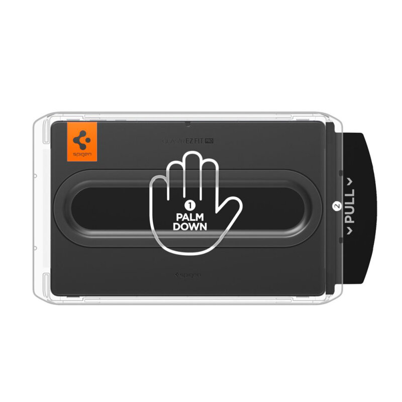 Folie sticla Samsung Galaxy Tab S11 Ultra Spigen Glas.t R Ez Fit Pro, transparenta