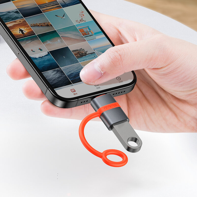 Adaptor USB la Type-C, 5Gbps, Plug&Play Mcdodo OT-3810, gri