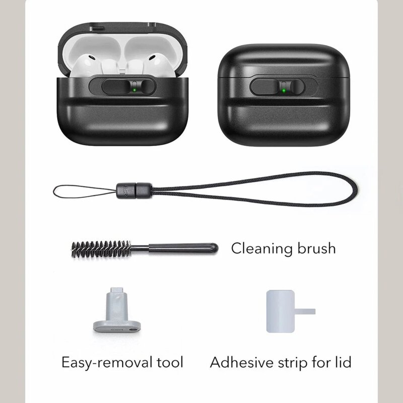 Husa Apple AirPods Pro 3 ESR Pulse Magnetic FlickLock, negru