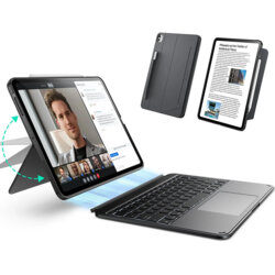 Husa iPad Pro 13 (2024) ESR Shift Keyboard Case, gri