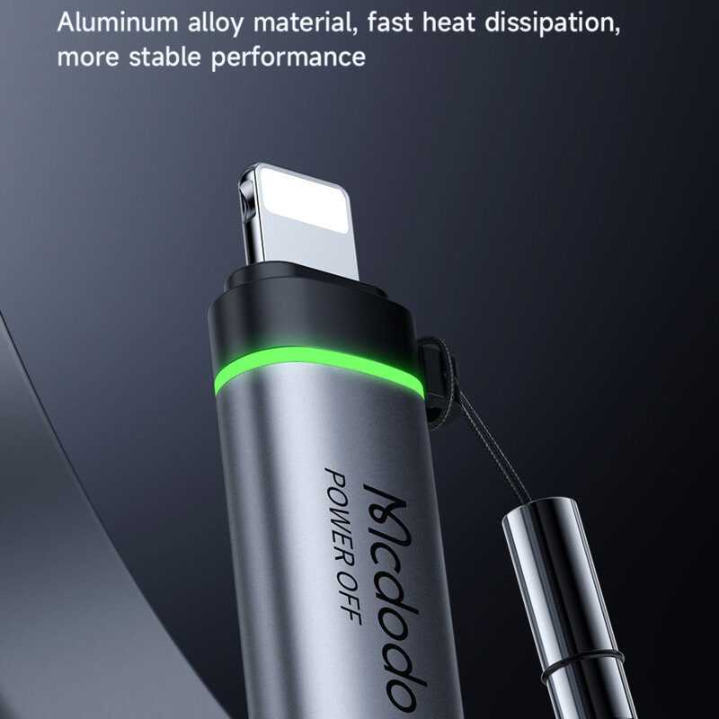 Adaptor Type-C la Lightning 3A, 480Mbps, 36W Mcdodo, OT-2590, negru