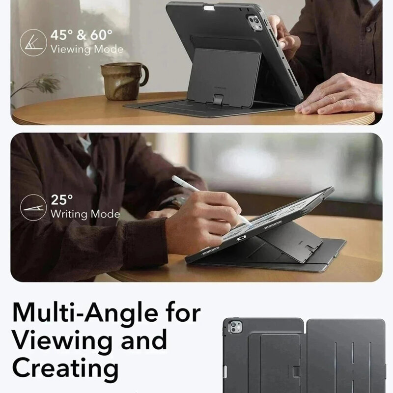 Husa iPad Pro 13 (2025) ESR Flip Hybrid Pen, mov