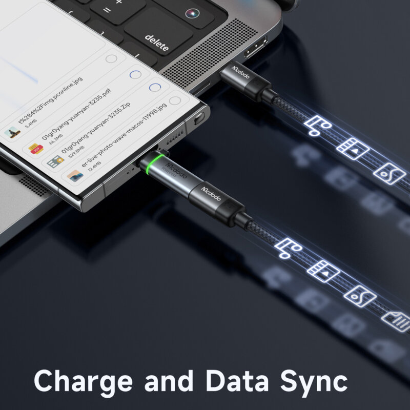 Adaptor Type-C 5A, 480Mbps, 100W Mcdodo, OT-2450, negru