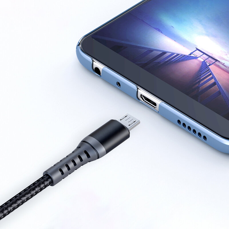 Cablu de date Micro-USB QC4.0/3.0, 1m, Mcdodo, CA-2281, negru