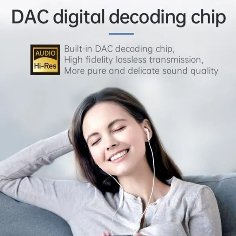 Adaptor audio 2in1 Type-C, Hi-Res, DAC, Fast Charge Mcdodo, CA-7670