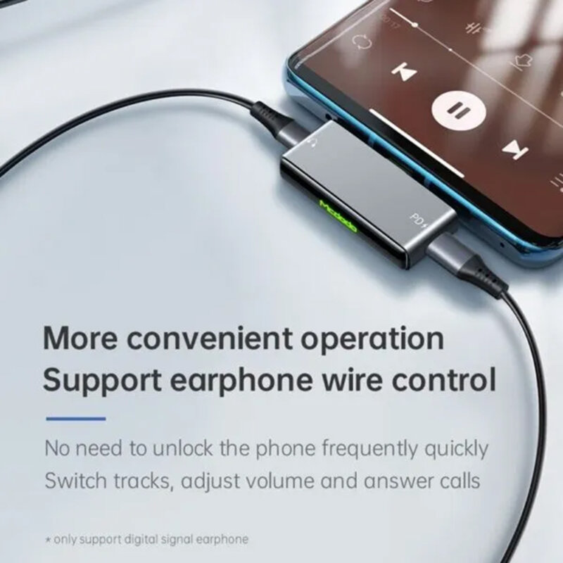 Adaptor audio 2in1 Type-C, Hi-Res, DAC, Fast Charge Mcdodo, CA-7670