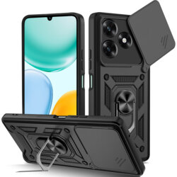 Husa Honor X5c Plus protectie camera Techsuit CamShield Series, negru