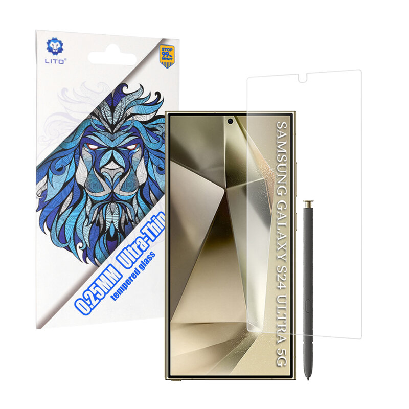 Folie sticla Samsung Galaxy S24 Ultra Lito 9H Tempered Glass Ultra Thin