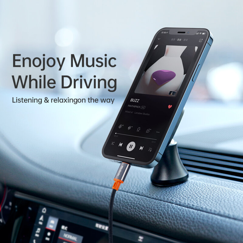 Cablu audio Lightning la Jack 3.5mm Mcdodo CA-0780, 1.2m, negru