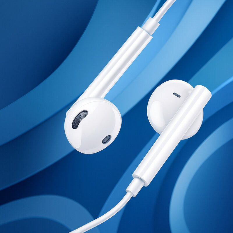 Casti audio cu fir Jack 3.5mm, Mcdodo Element Series HP-6081, alb