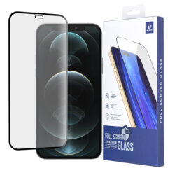 Folie Sticla iPhone 12 Pro Dux Ducis Tempered Glass - Negru