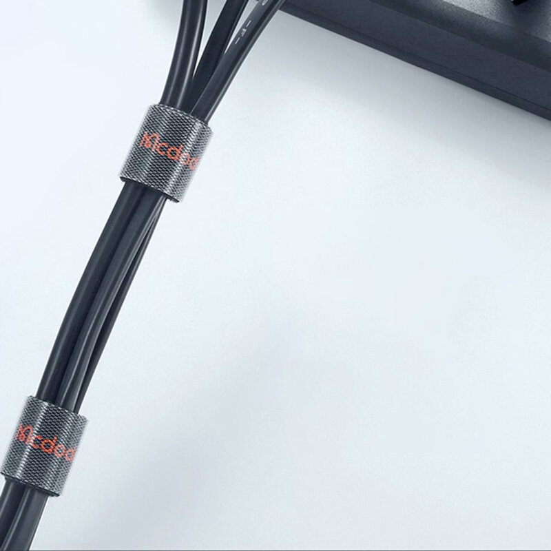 Banda organizare cabluri velcro, Mcdodo VS-0961, 3m, negru