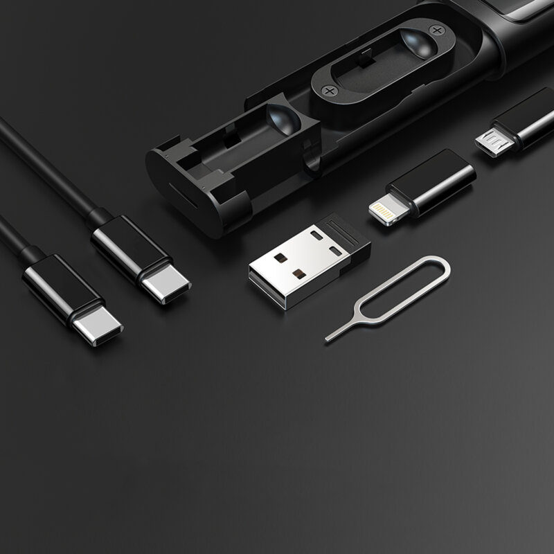 Kit multifunctional cablu+adaptoare+SIM eject pin Mcdodo, WF-1720