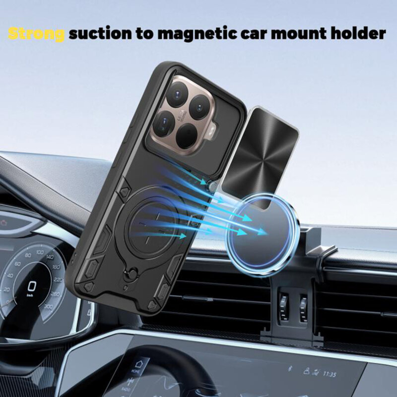 Husa Xiaomi 15T Pro Techsuit CamGuard Pro, mov