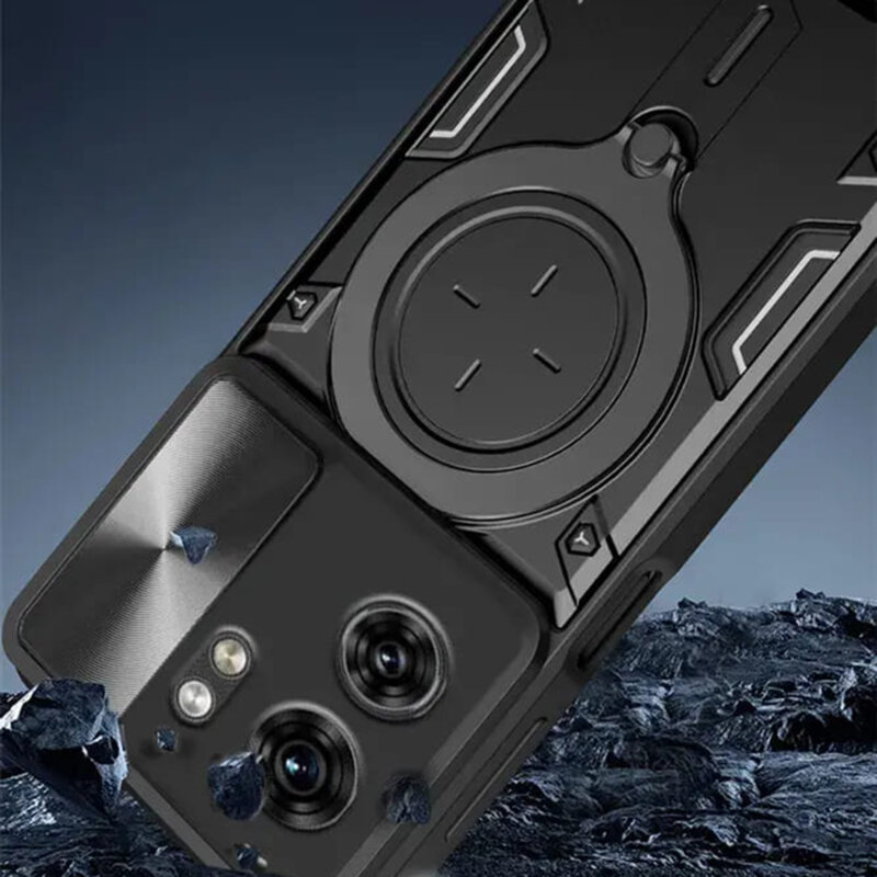 Husa Honor X5c Plus Techsuit CamGuard Pro, albastru