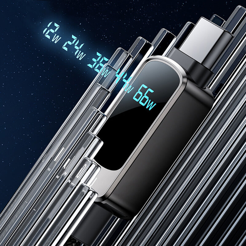 Cablu USB, tip C Fast Charge, 66W, 5A Yesido CA128C, 1.2m