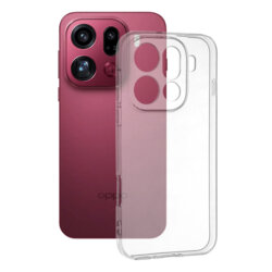 Husa Oppo Find X9 Pro Techsuit Clear Silicone, transparenta