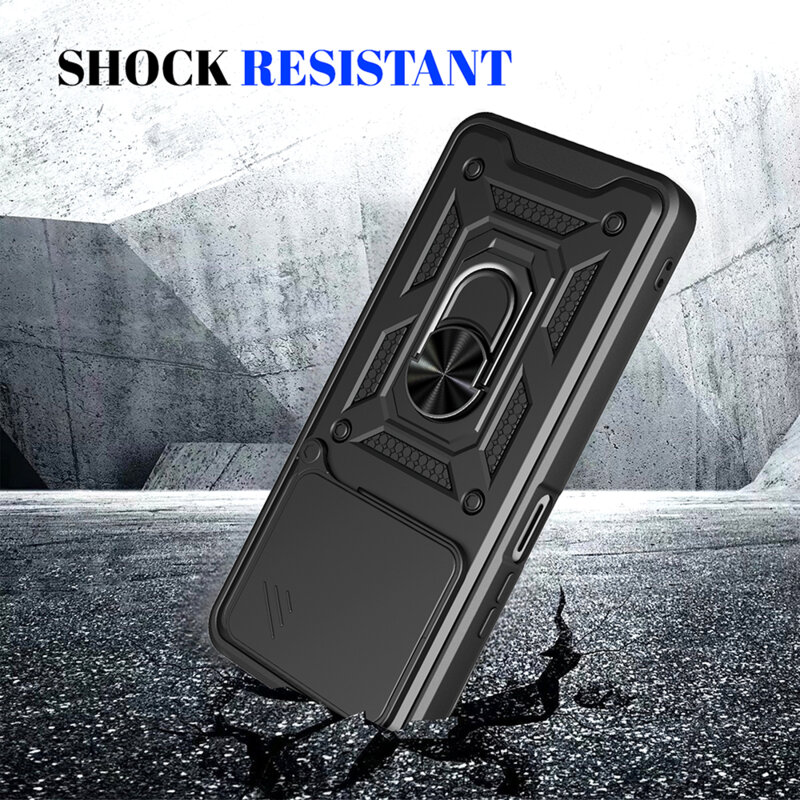 Husa Honor X5c Plus protectie camera Techsuit CamShield Series, roz