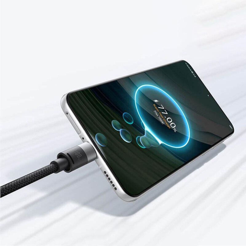 Cablu USB 3in1 Baseus, 100W, 1.5m, alb, P10319900211-00