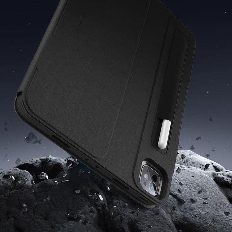 Husa iPad Pro 13 (2025) ESR Flip Hybrid Pen, negru