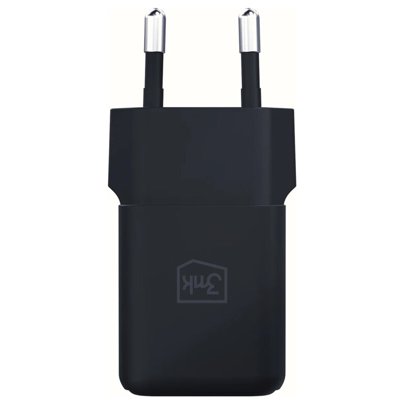 Incarcator priza USB 20W GaN QC4, 3mk Hyper, negru