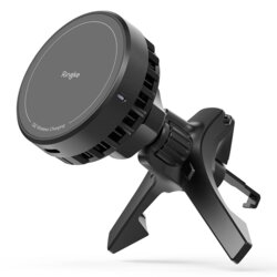 Suport auto cu incarcare wireless Ringke Peltier, 25W, negru