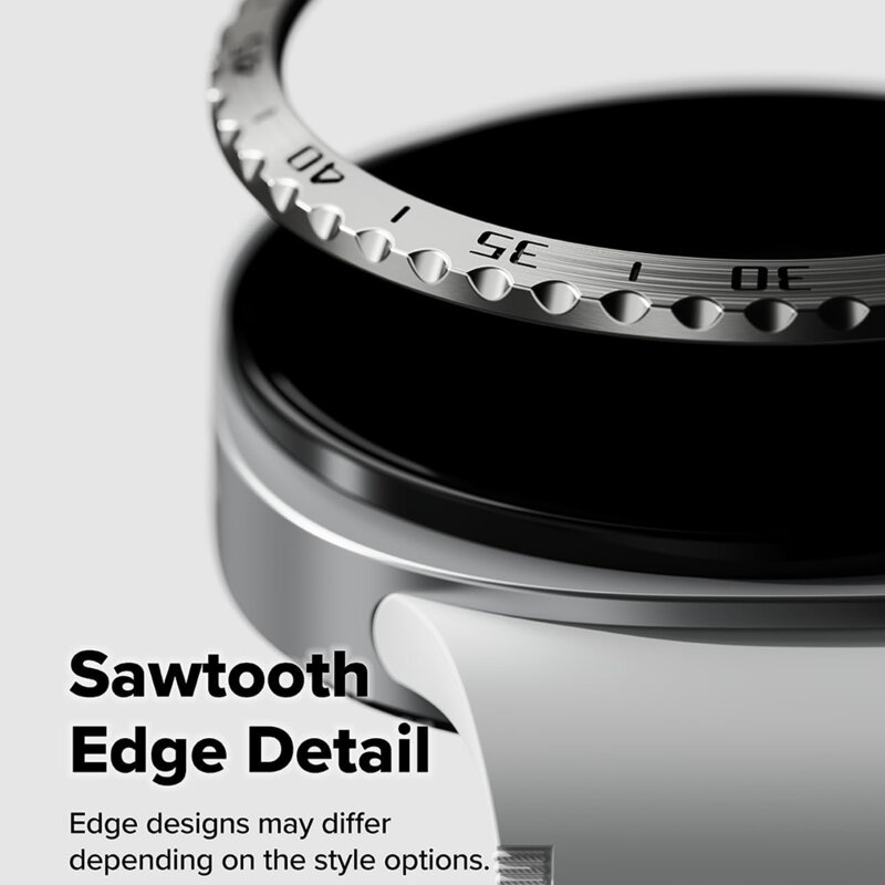 Rama Samsung Galaxy Watch8 Classic Ringke Inner Bezel Styling, argintiu