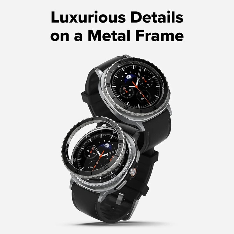Rama Samsung Galaxy Watch8 Classic Ringke Premium Bezel Styling, negru
