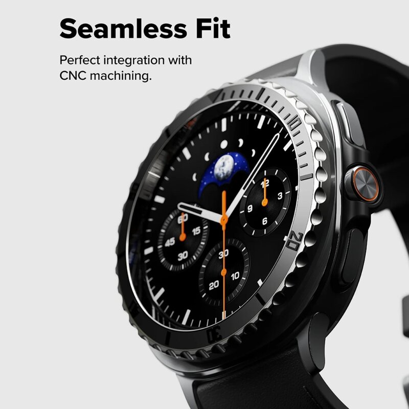 Rama Samsung Galaxy Watch8 Classic Ringke Premium Bezel Styling, negru