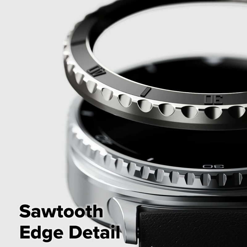 Rama Samsung Galaxy Watch8 Classic Ringke Premium Bezel Styling, negru