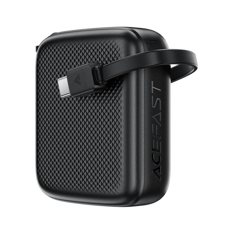 Power bank 10000mAh cu cablu Type-C, PD20W Acefast M15-10000
