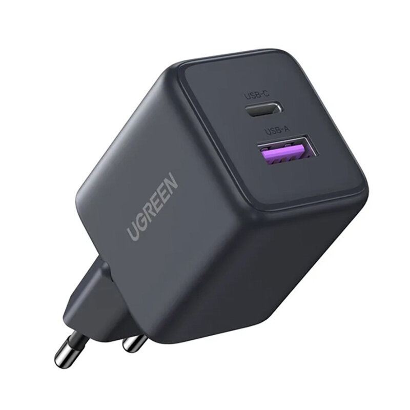 Incarcator tip C, USB, GaN, Fast Charge Ugreen, gri, 55539