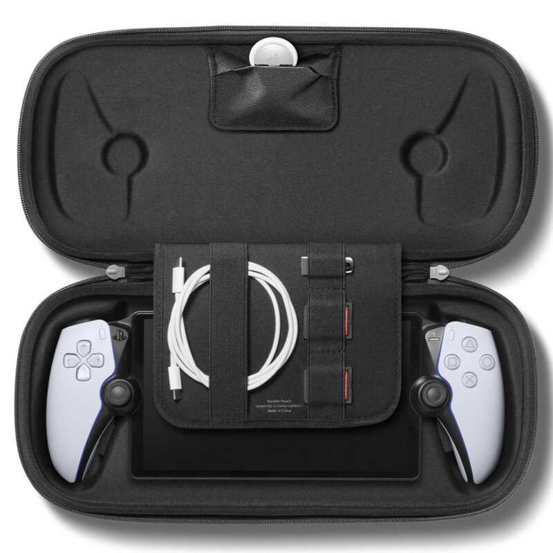 Husa transport consola Sony Playstation Portal Remote Spigen Klasden, gri