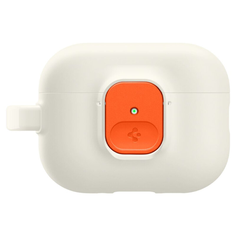 Husa Apple AirPods Pro 3 Spigen Nano Pop, holder, bej / portocaliu