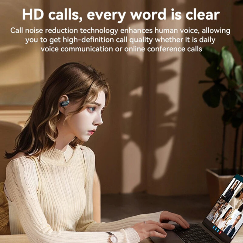 Casti Bluetooth open-ear Yesido YSP19 WH, Type-C, 400mAh, alb