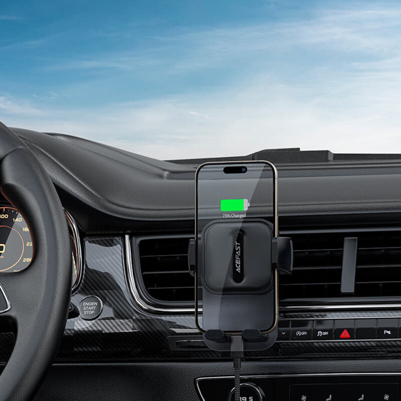 Suport auto telefon pentru grila de ventilatie Acefast, D25
