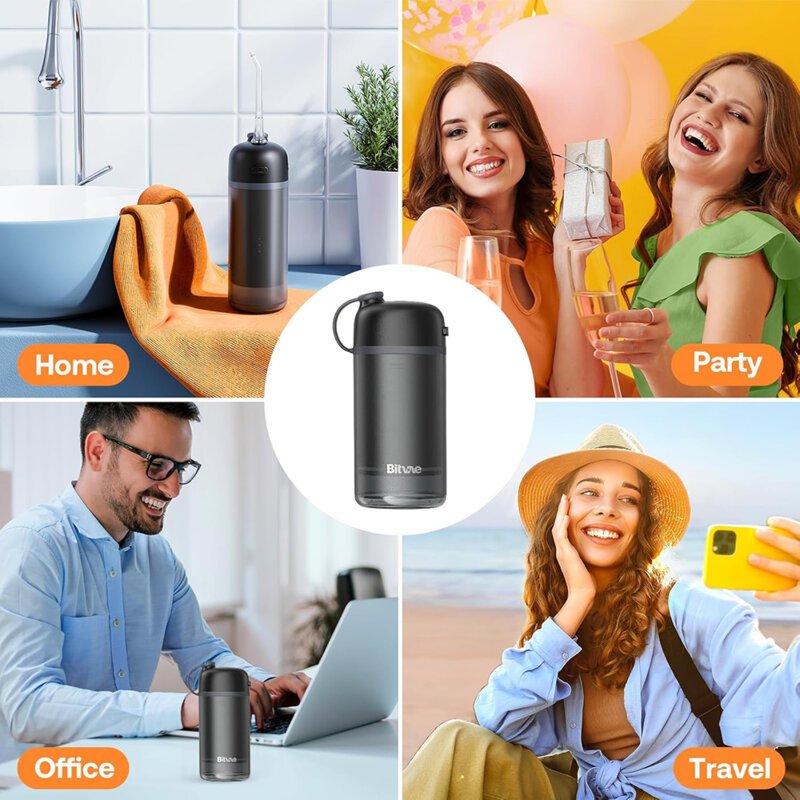 Dus bucal portabil, rezervor telescopic, 4x duze Bitvae BVP1