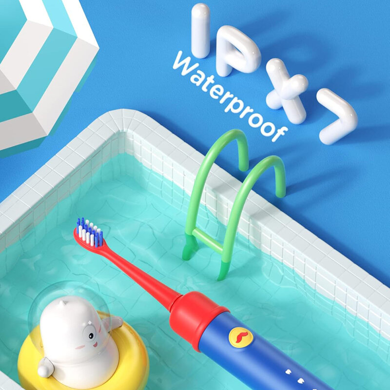 Periuta de dinti smart sonica pentu copii Bitvae K7S, albastru