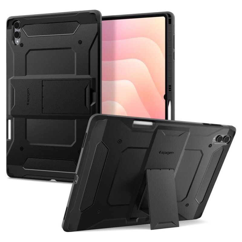 Husa Samsung Galaxy Tab S11 Ultra Spigen Tough Armor, negru