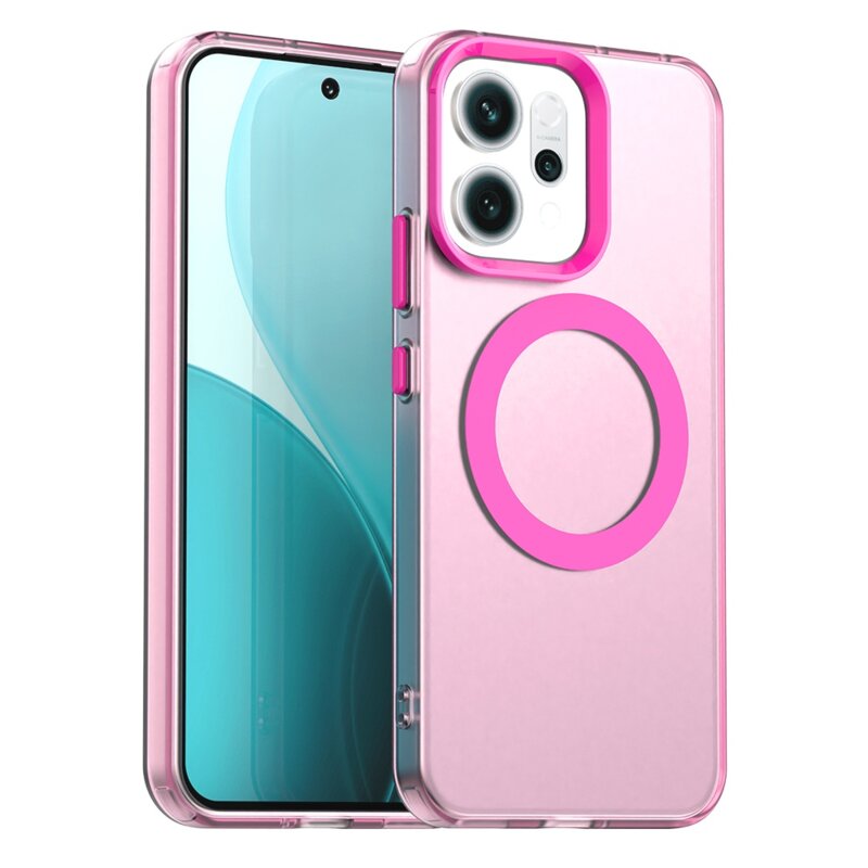Husa Oppo Reno14 Techsuit CandyCase MagSafe, roz