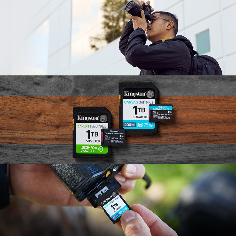 Card de memorie SDXC 512GB, Kingston Canvas Go Plus, SDG4/512GB