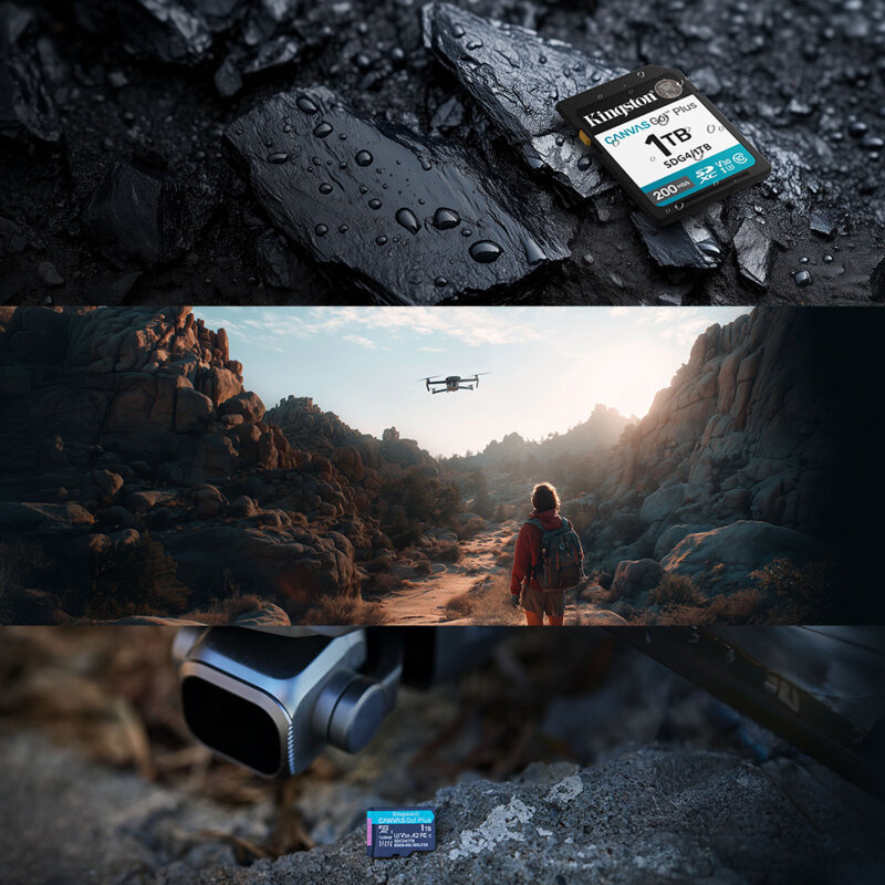 Card microSDXC Gen 4 256GB, Kingston Canvas Go Plus, SDCG4/256GBSP