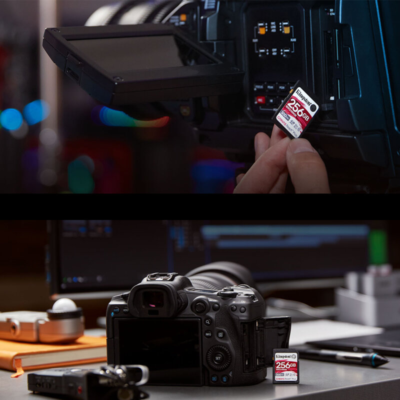 Card memorie 512GB Kingston Canvas React Plus, SDR2V6/512GB