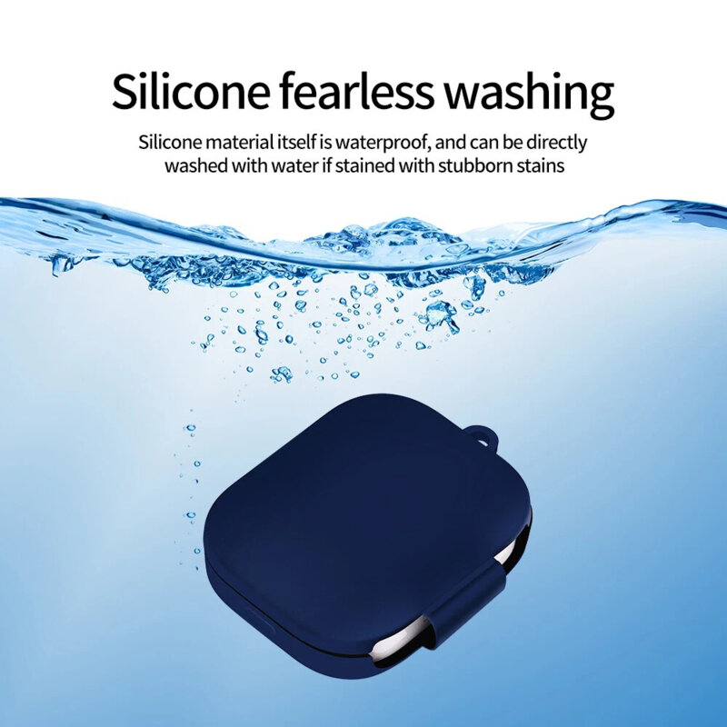 Husa Xiaomi Redmi Buds 5 Techsuit Silicone Case, negru