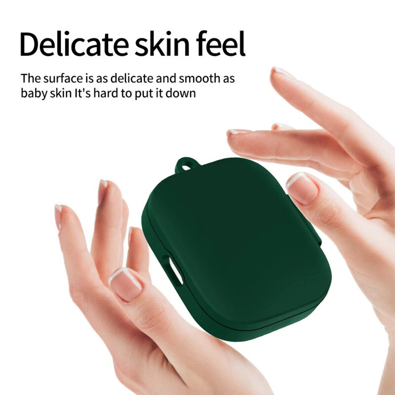 Husa Xiaomi Redmi Buds 5 Techsuit Silicone Case, negru